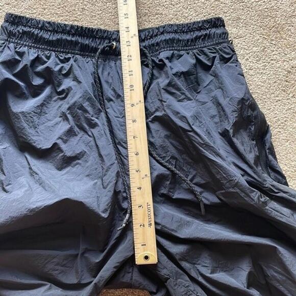 Nike mens synthetic side zip panel drawstring shorts black large - Picture 4 of 9